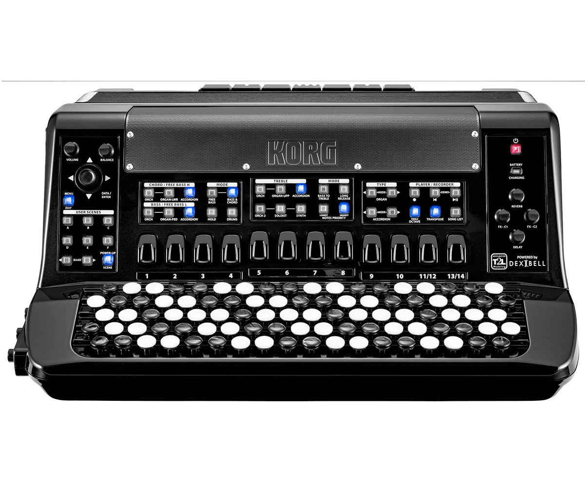 KORG FISA SUPREMA C BOTONES - Acordeón de piano cromático - Tempo Shop