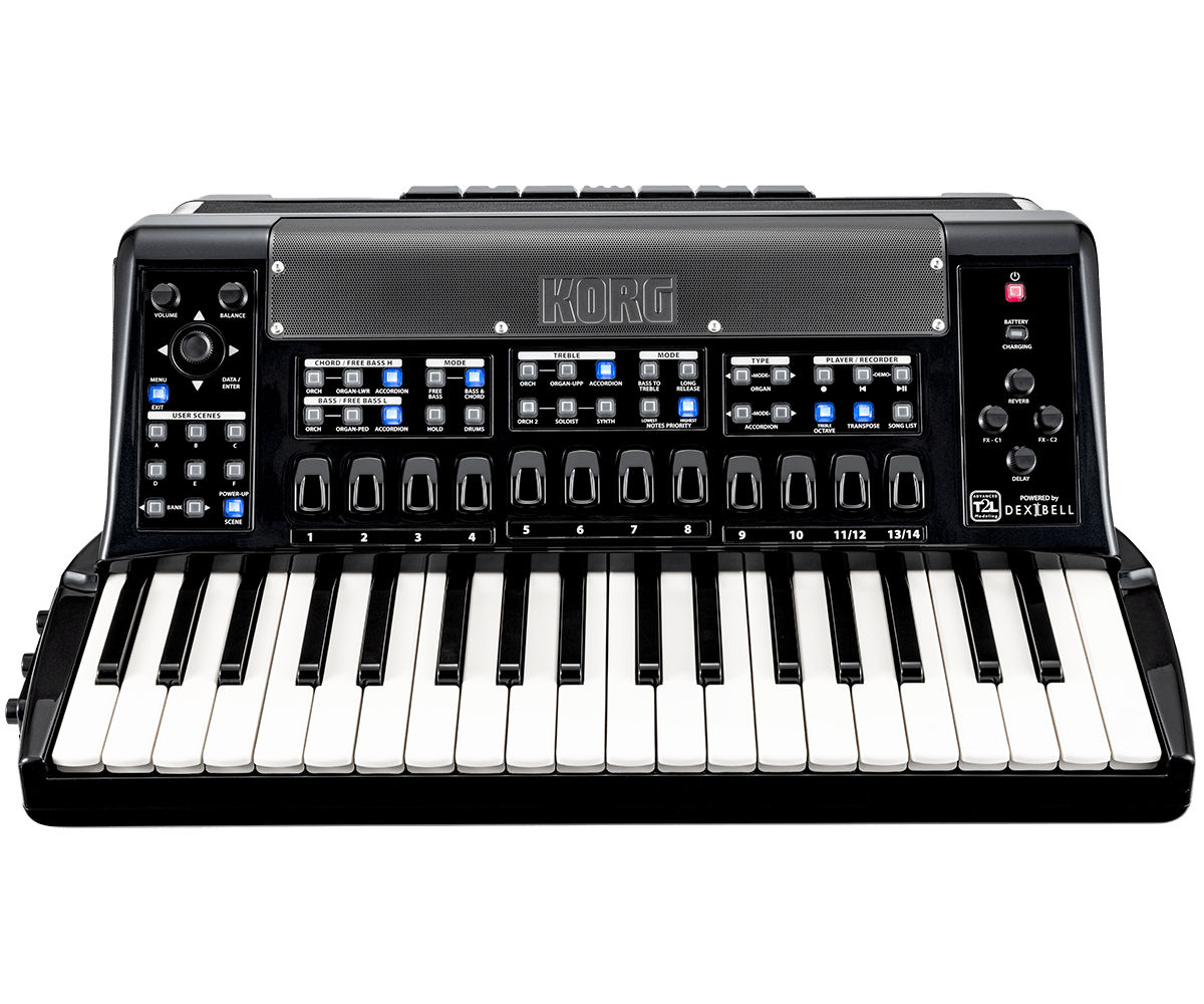 KORG FISA SUPREMA C PIANO - Acordeón de piano cromático - Tempo Shop