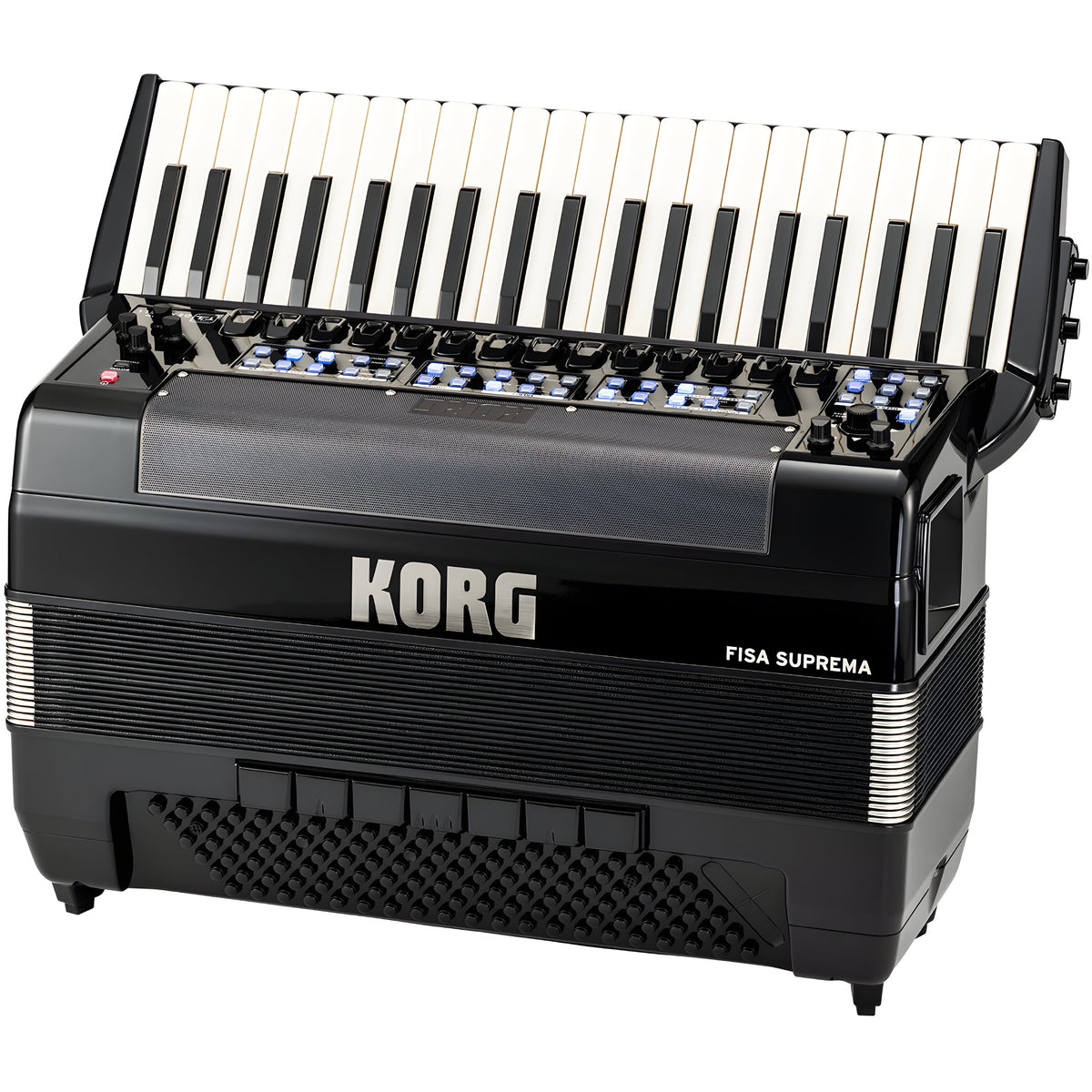 KORG FISA SUPREMA, PIANO, METALLIC BLACK - Acordeón digital - Tempo Shop
