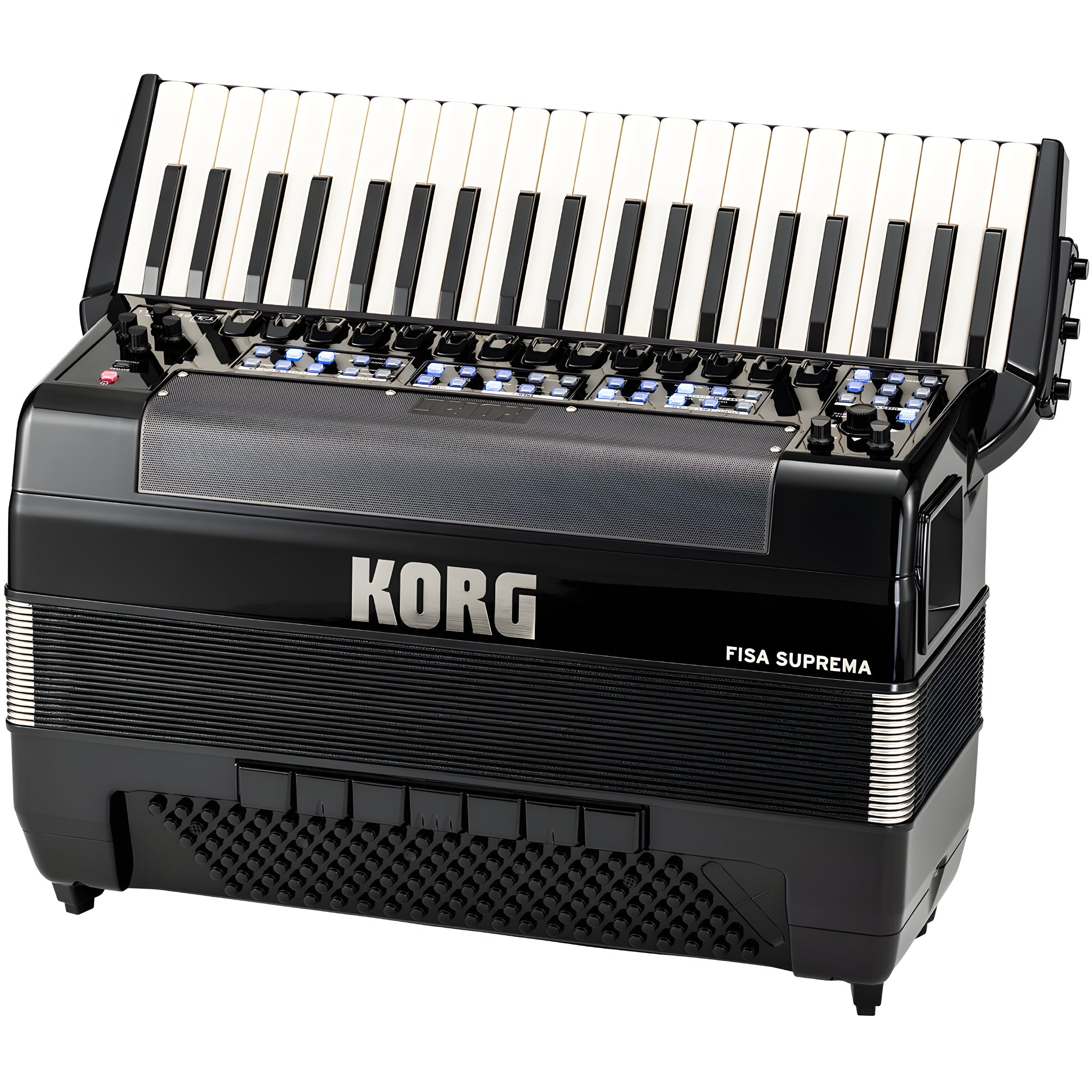 KORG FISA SUPREMA, PIANO, METALLIC BLACK - Acordeón digital - Tempo Shop