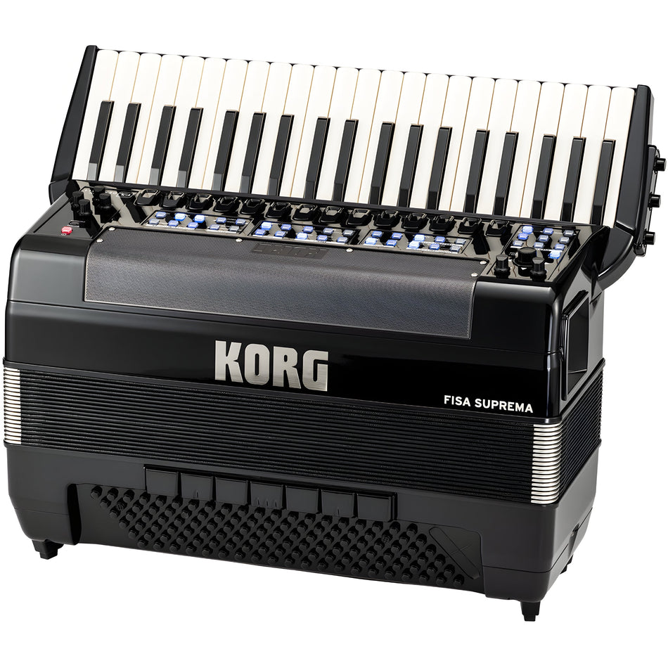 KORG FISA SUPREMA, PIANO, METALLIC BLACK - Acordeón digital - Tempo Shop