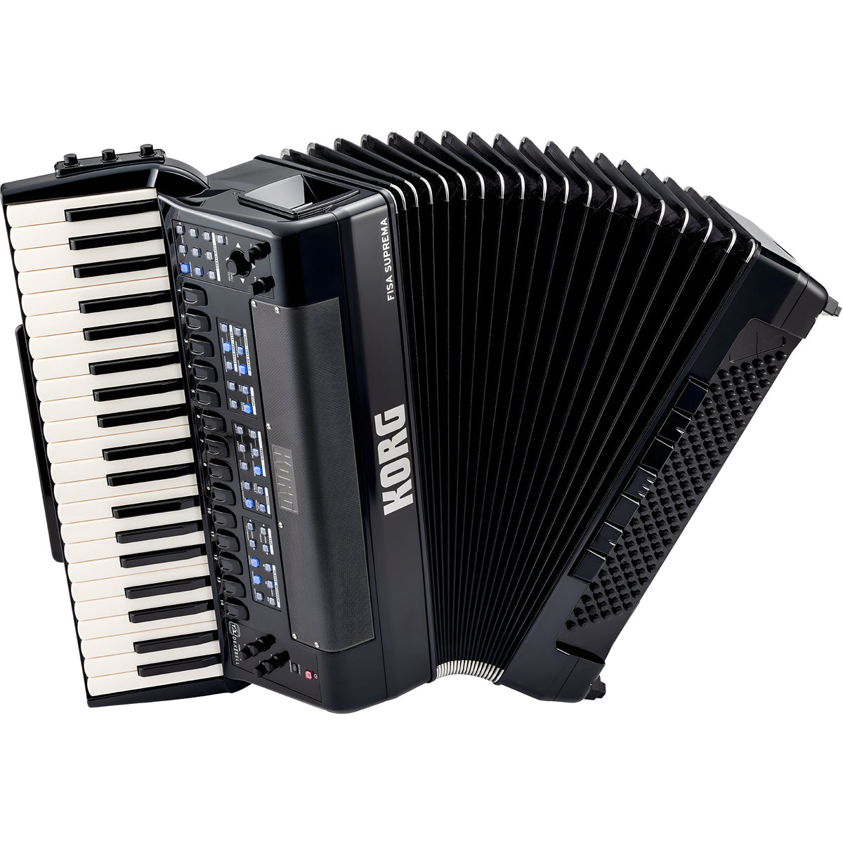 KORG FISA SUPREMA, PIANO, METALLIC BLACK - Acordeón digital - Tempo Shop