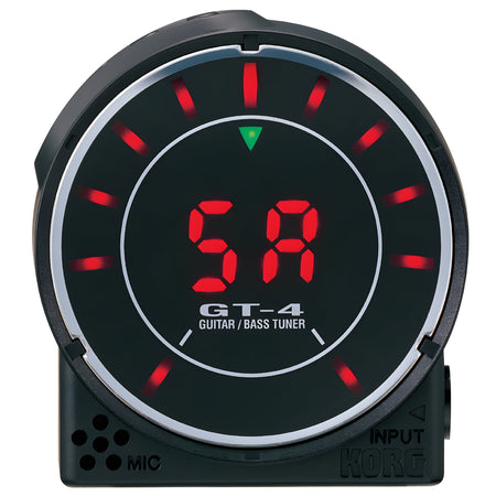 KORG GT4 - Afinador compacto de altas prestaciones para guitarra/bajo - Tempo Shop