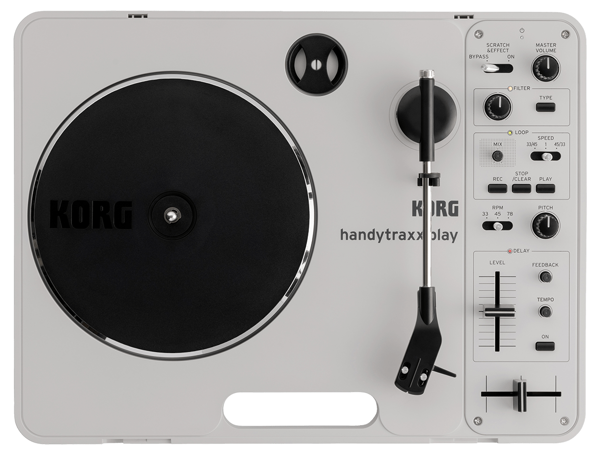 KORG handytraxx play - Tocadiscos portátil - Tempo Shop