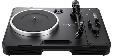 KORG handytraxx tube J - Tocadiscos portátil Hi - Fi con la cápsula JICO Clipper MM - Tempo Shop