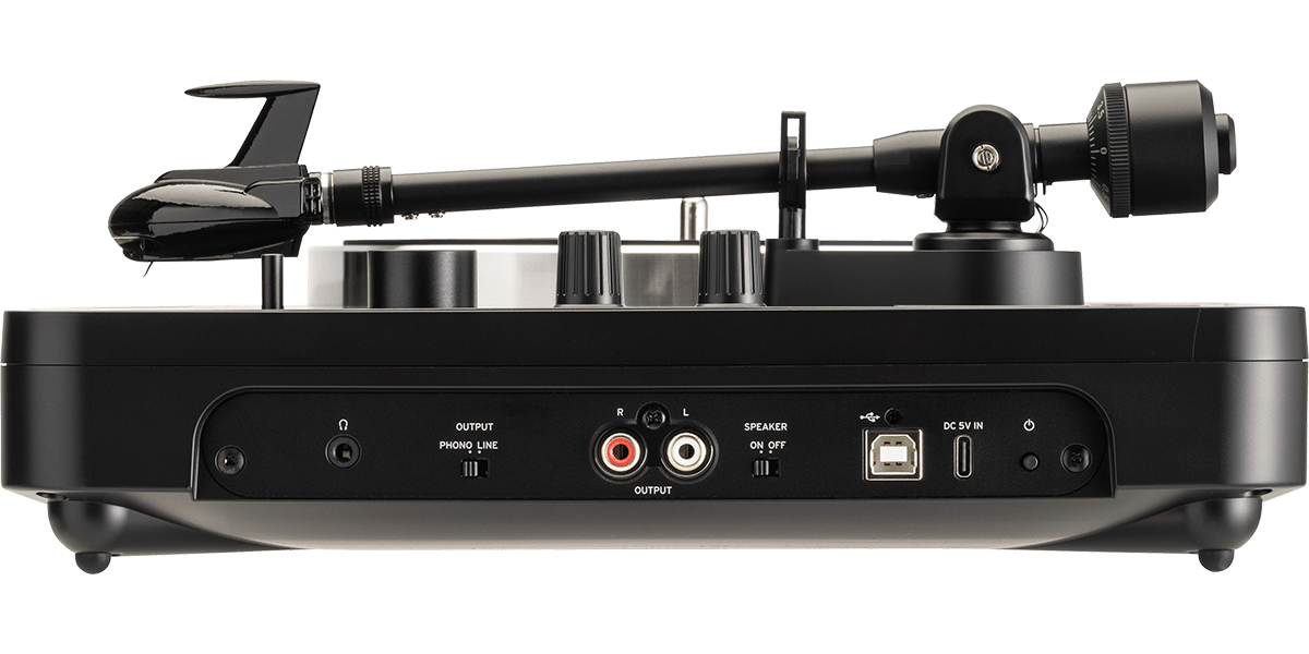 KORG handytraxx tube J - Tocadiscos portátil Hi - Fi con la cápsula JICO Clipper MM - Tempo Shop