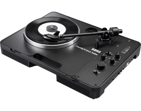 KORG handytraxx tube J - Tocadiscos portátil Hi - Fi con la cápsula JICO Clipper MM - Tempo Shop