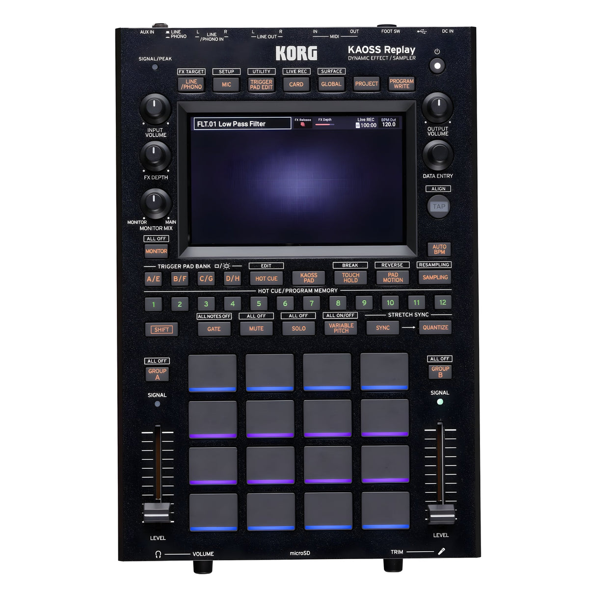 KORG KAOSS REPLAY - Sampler - Tempo Shop