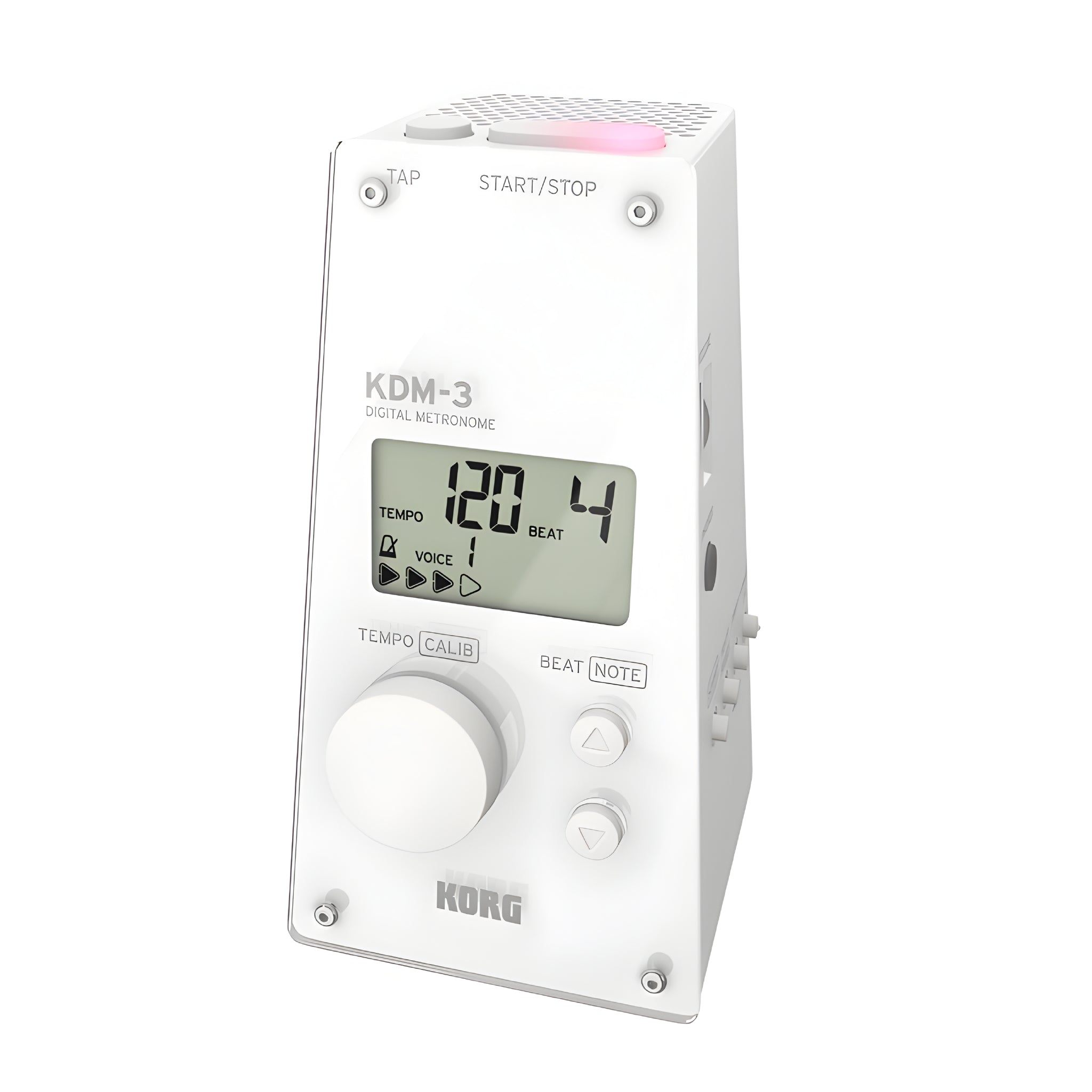 KORG KDM - 3 - WH - Metrónomo digital - Tempo Shop