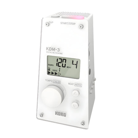 KORG KDM - 3 - WH - Metrónomo digital - Tempo Shop