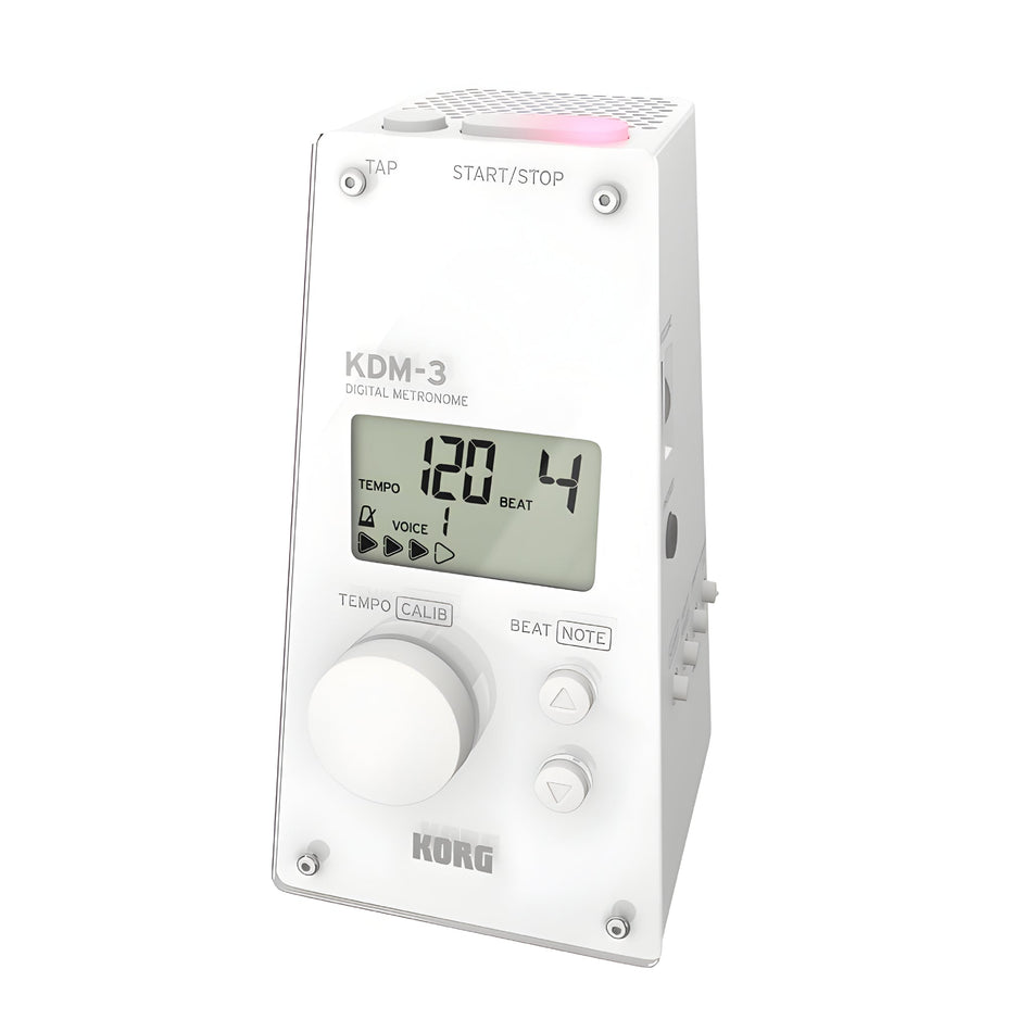 KORG KDM - 3 - WH - Metrónomo digital - Tempo Shop