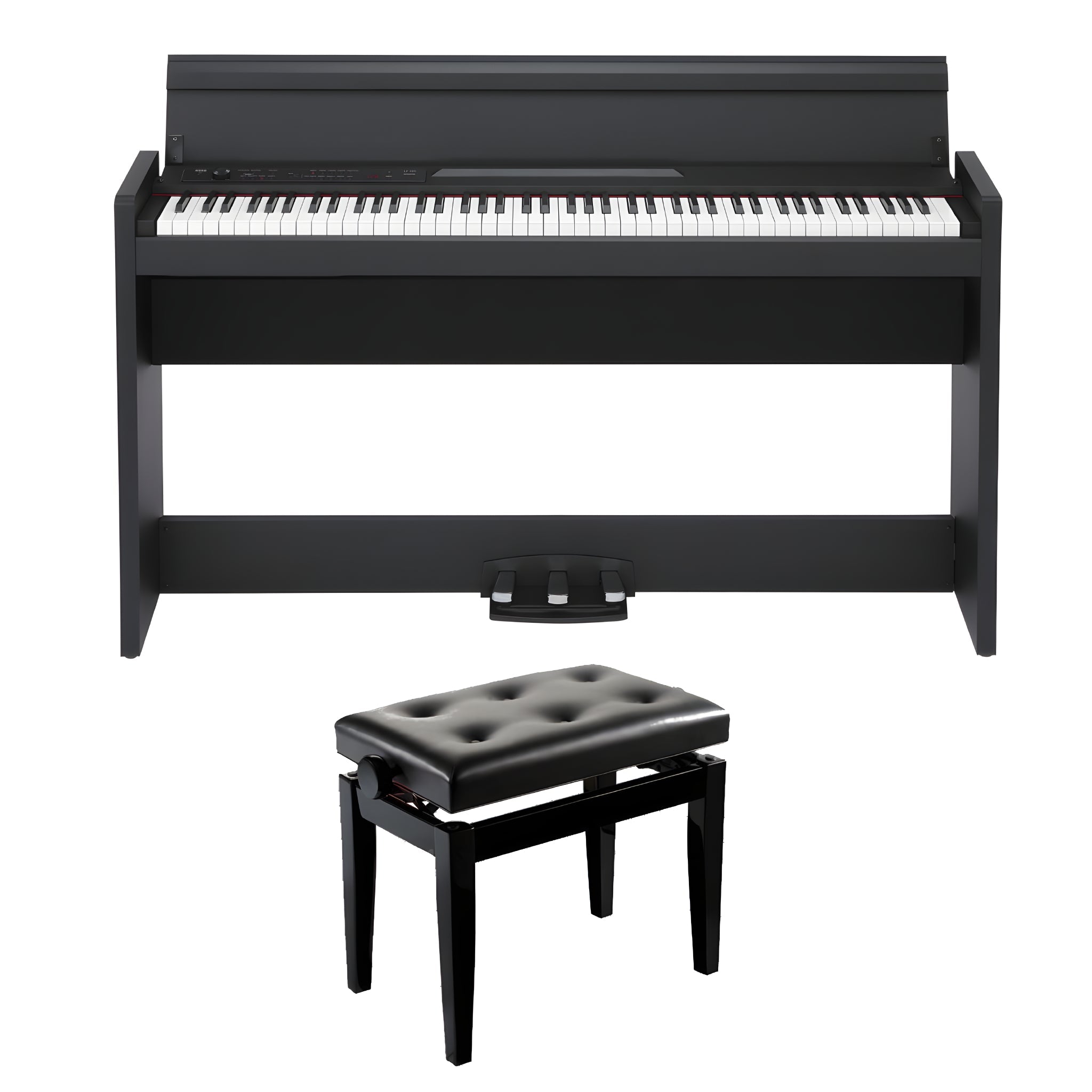 KORG LP - 380 - BK U KIT BANQUETA BGM - Kit piano digital con 88 teclas. Negro - Tempo Shop