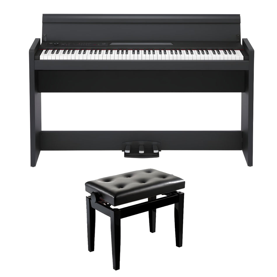 KORG LP - 380 - BK U KIT BANQUETA BGM - Kit piano digital con 88 teclas. Negro - Tempo Shop