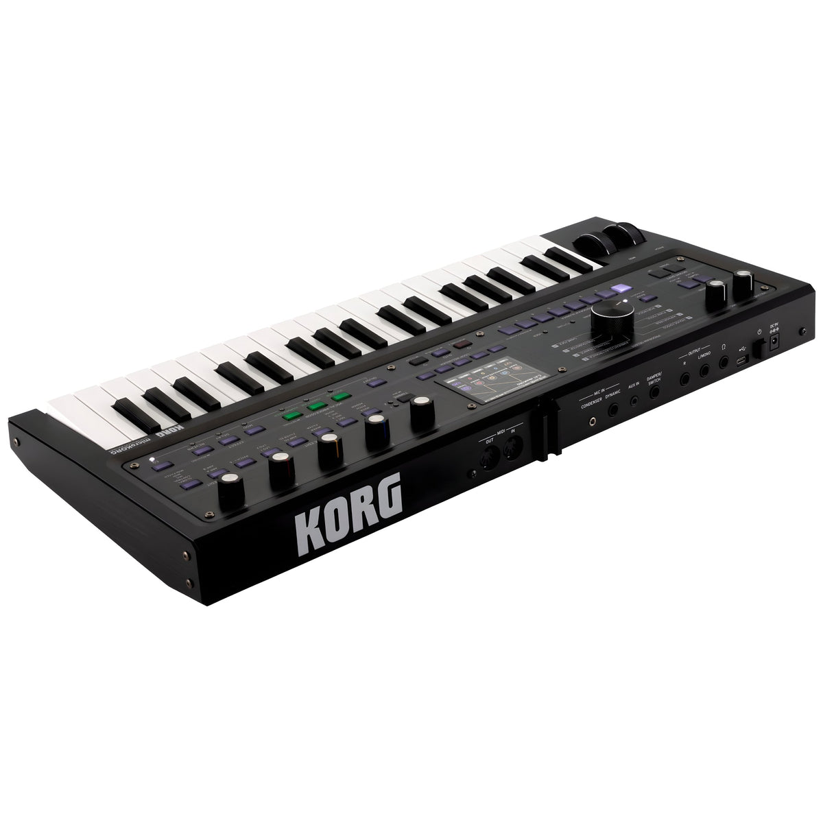 KORG microKORG 2 BK LTD - Teclado sintetizador profesional de modelado analógico de 37 teclas. Negro - Tempo Shop