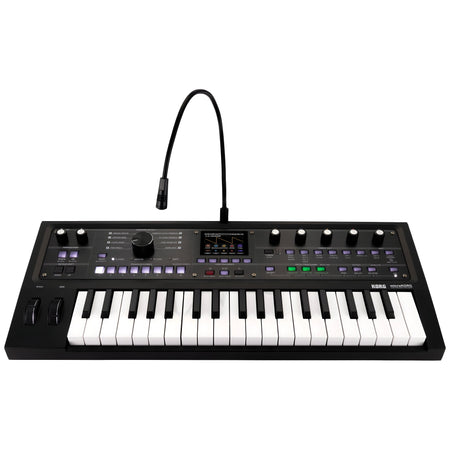 KORG microKORG 2 BK LTD - Teclado sintetizador profesional de modelado analógico de 37 teclas. Negro - Tempo Shop