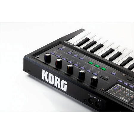 KORG microKORG 2 BK LTD - Teclado sintetizador profesional de modelado analógico de 37 teclas. Negro - Tempo Shop