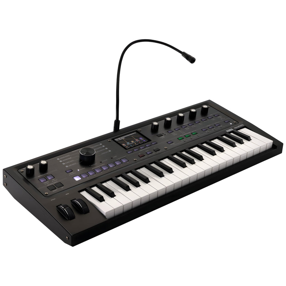 KORG microKORG 2 BK LTD - Teclado sintetizador profesional de modelado analógico de 37 teclas. Negro - Tempo Shop