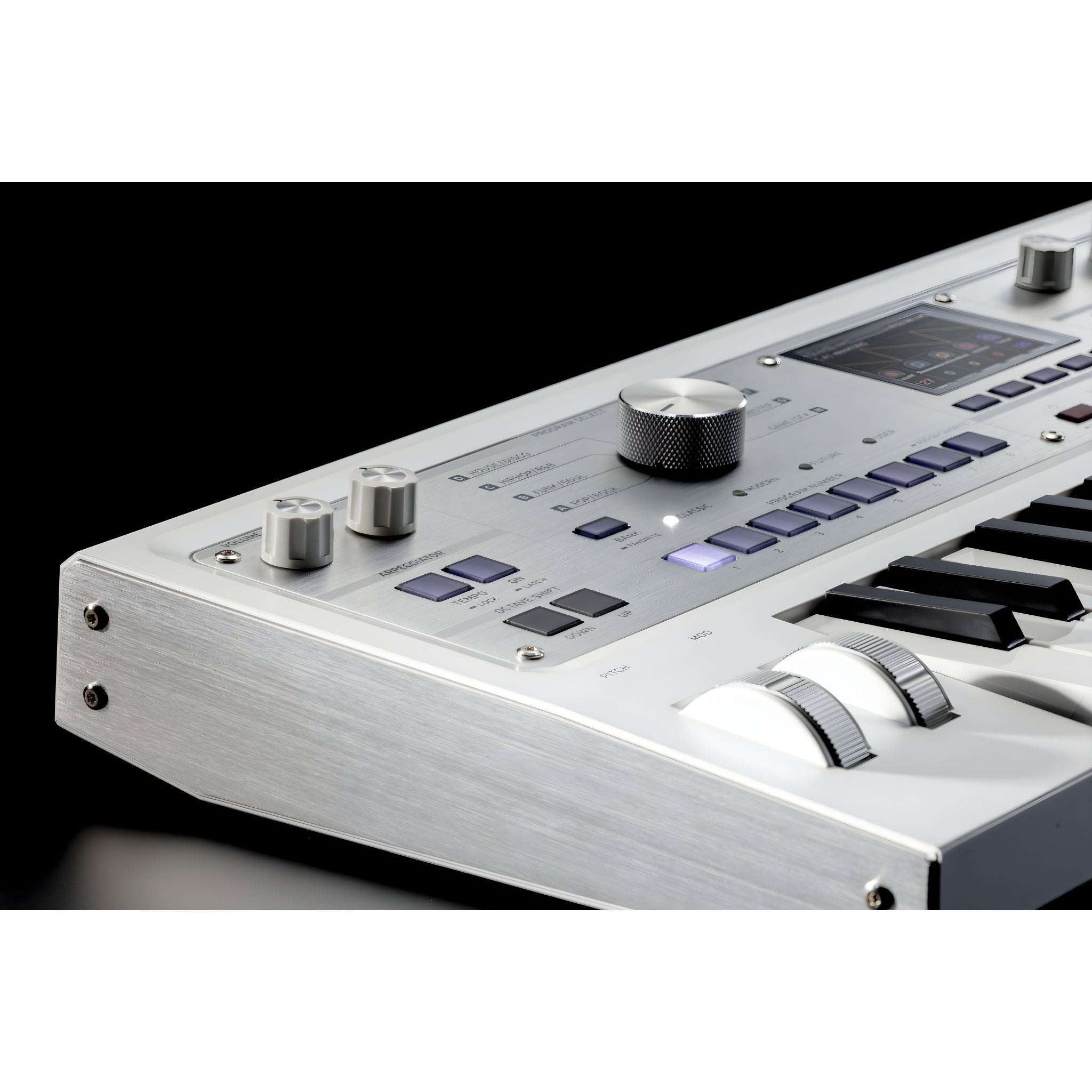 KORG microKORG 2 WH LTD - Teclado sintetizador profesional de modelado analógico de 37 teclas. Blanco - Tempo Shop