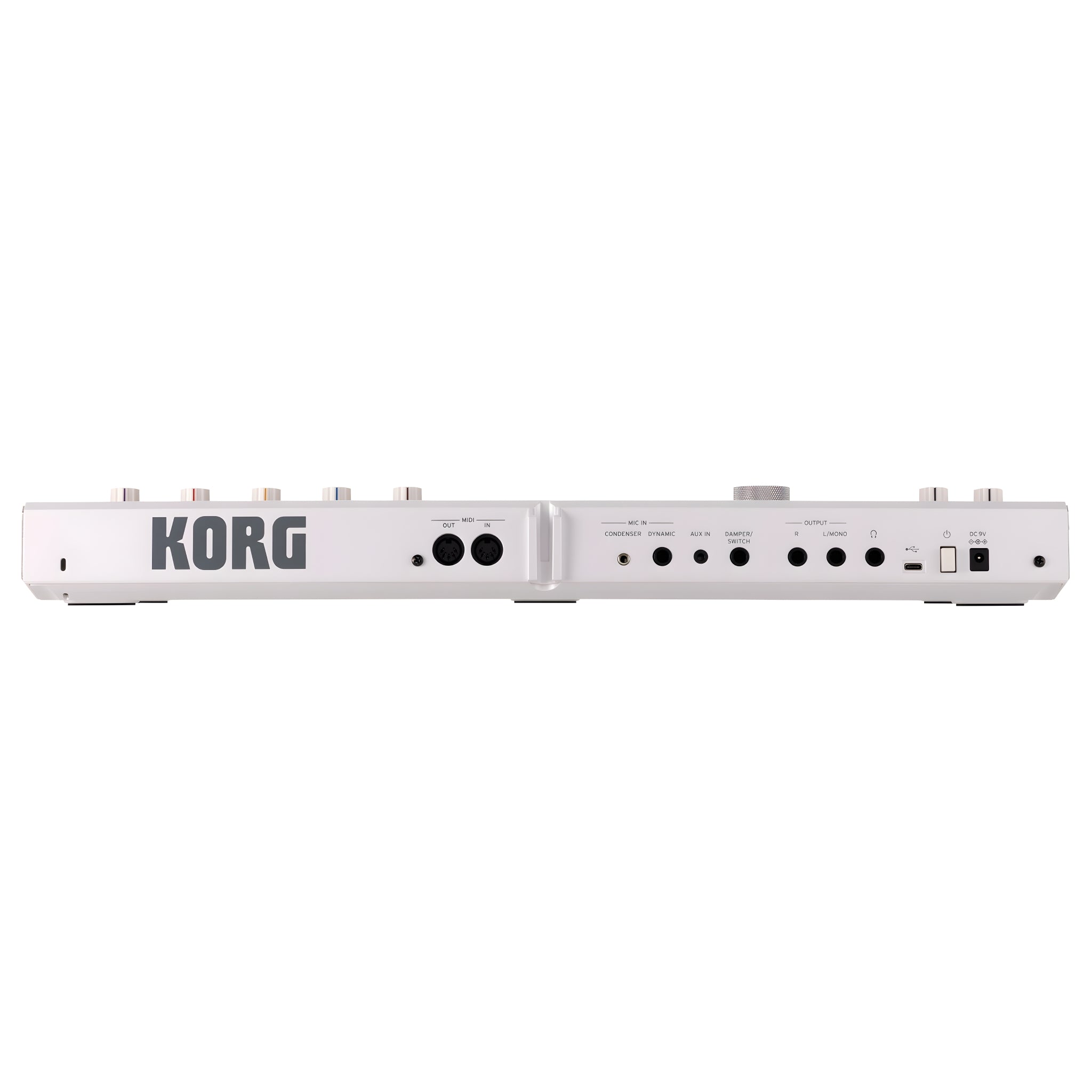 KORG microKORG 2 WH LTD - Teclado sintetizador profesional de modelado analógico de 37 teclas. Blanco - Tempo Shop