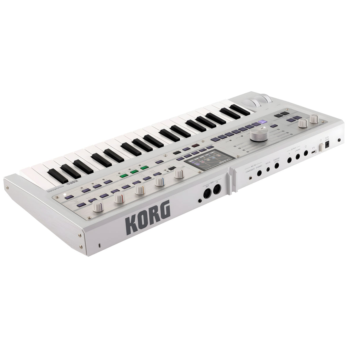 KORG microKORG 2 WH LTD - Teclado sintetizador profesional de modelado analógico de 37 teclas. Blanco - Tempo Shop