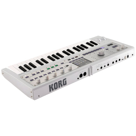 KORG microKORG 2 WH LTD - Teclado sintetizador profesional de modelado analógico de 37 teclas. Blanco - Tempo Shop
