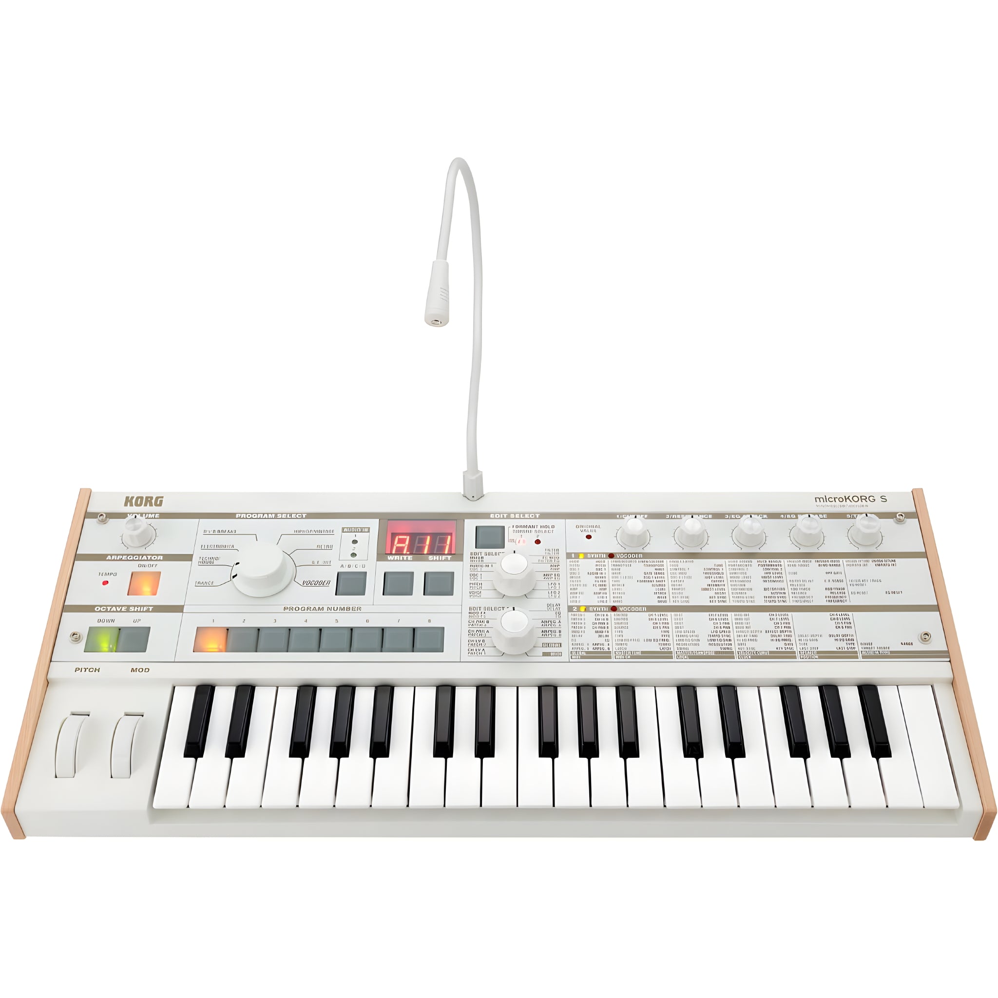 KORG microKORG MK - 1S - Teclado sintetizador profesional de modelado analógico de 37 teclas - Tempo Shop