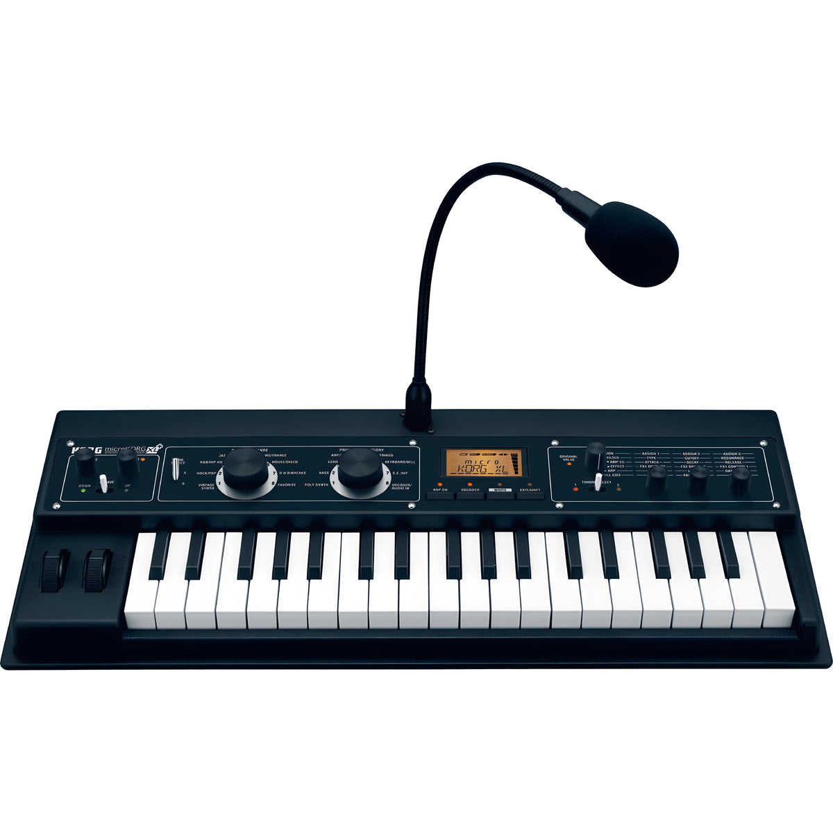 KORG microKORG XL+ - Teclado sintetizador profesional de modelado analógico de 37 teclas - Tempo Shop