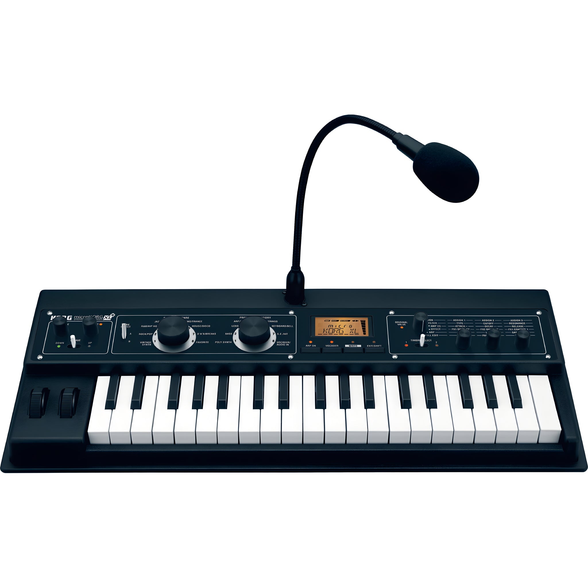 KORG microKORG XL+ - Teclado sintetizador profesional de modelado analógico de 37 teclas - Tempo Shop