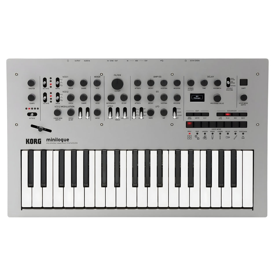 KORG MINILOGUE - Teclado sintetizador profesional - Tempo Shop