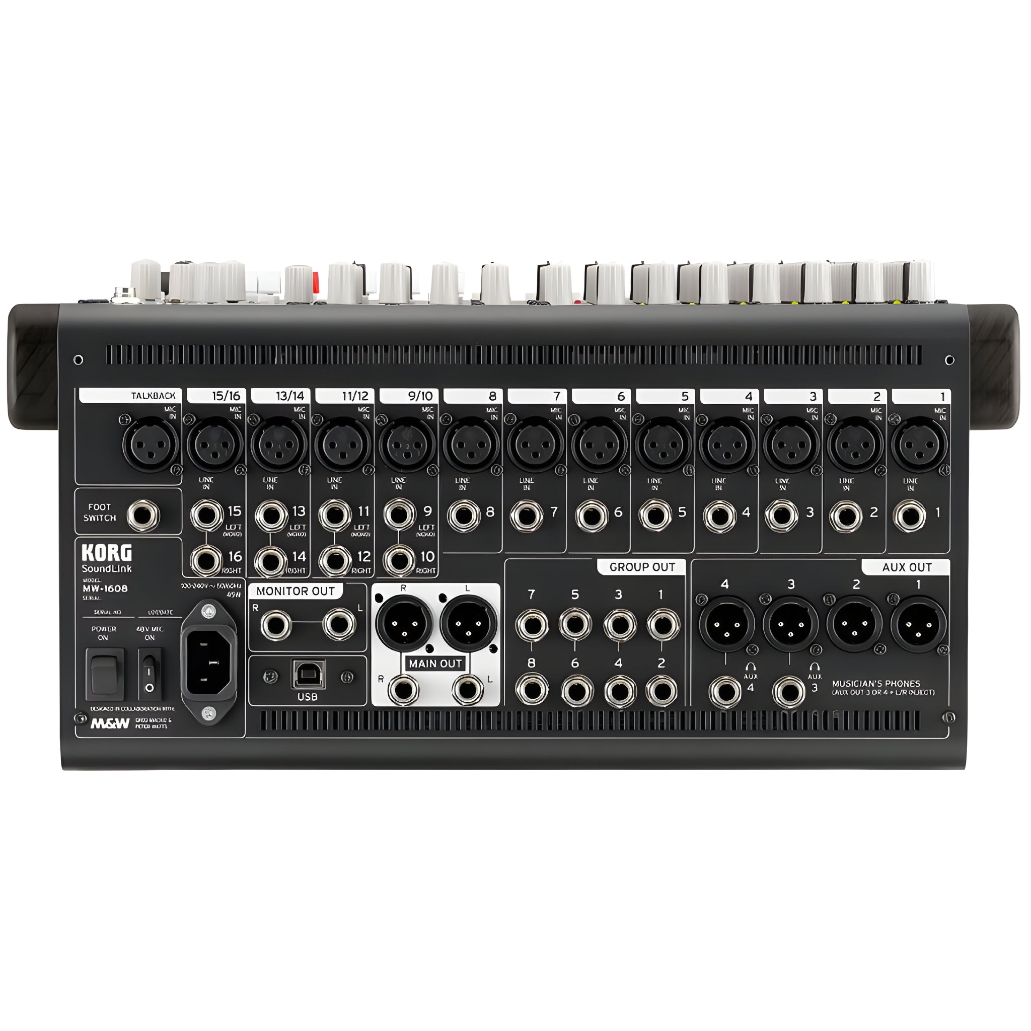 KORG MW - 1608 - Mesa de mezclas - Tempo Shop