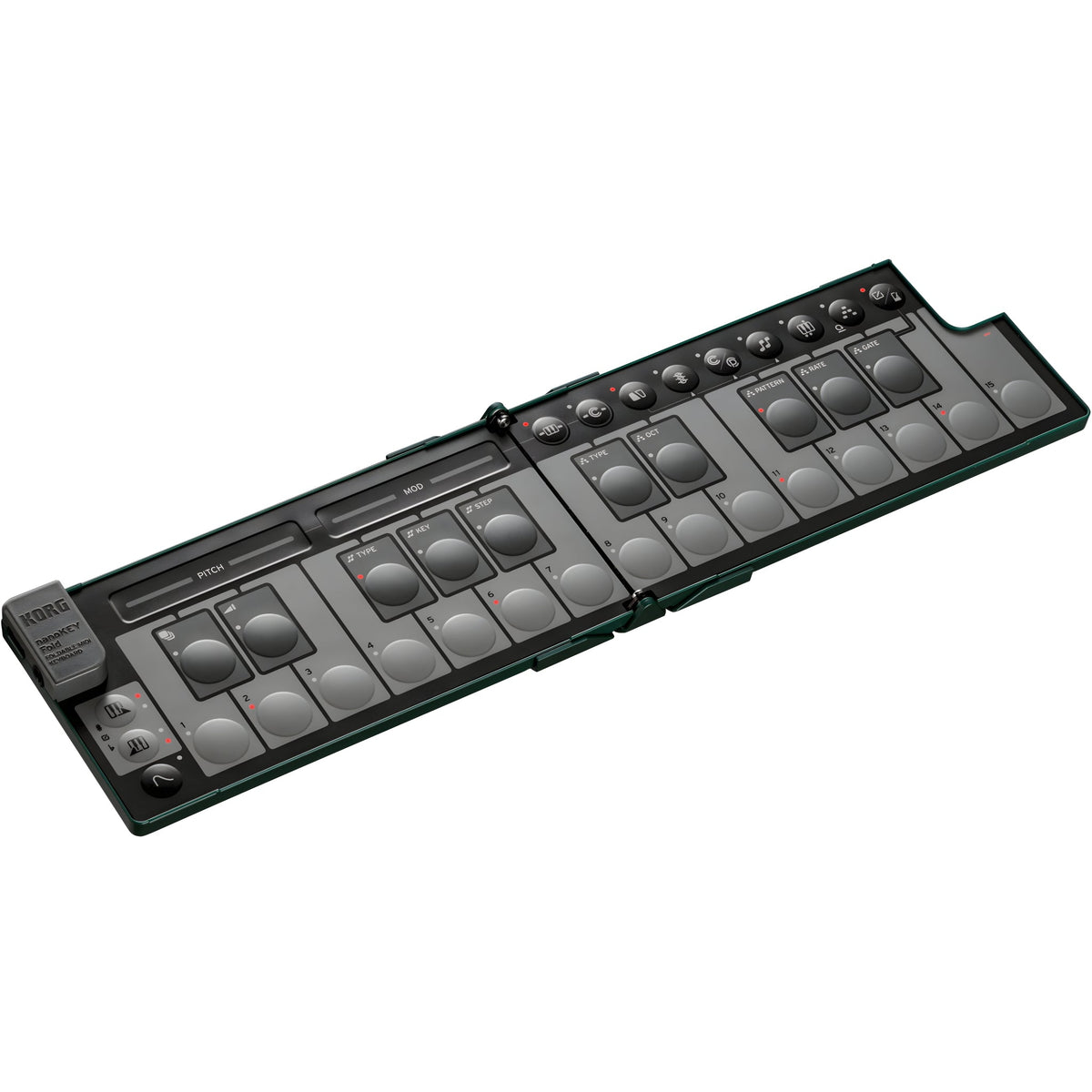 KORG nanoKEY Fold ALPINE GREEN - Teclado maestro plegable. Verde - Tempo Shop