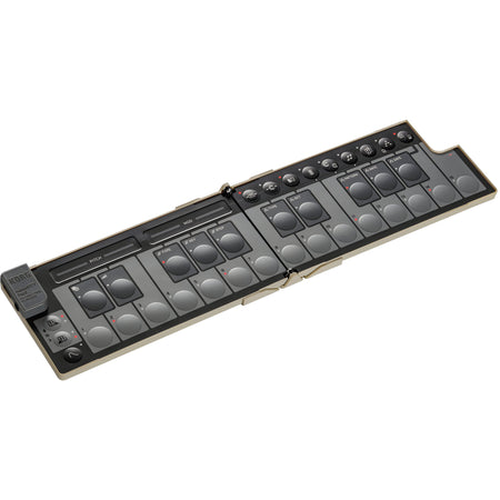KORG nanoKEY Fold SAND BEIGE - Teclado maestro plegable. Beige - Tempo Shop