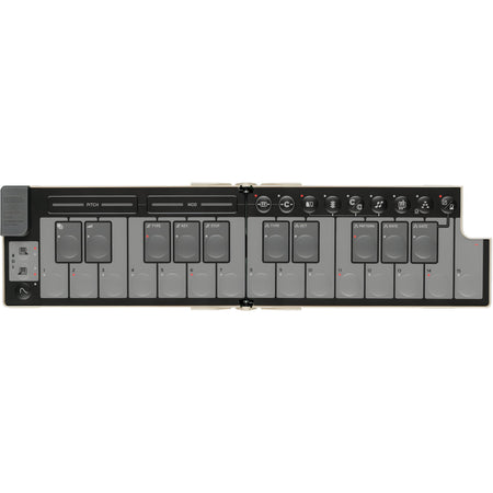 KORG nanoKEY Fold SAND BEIGE - Teclado maestro plegable. Beige - Tempo Shop