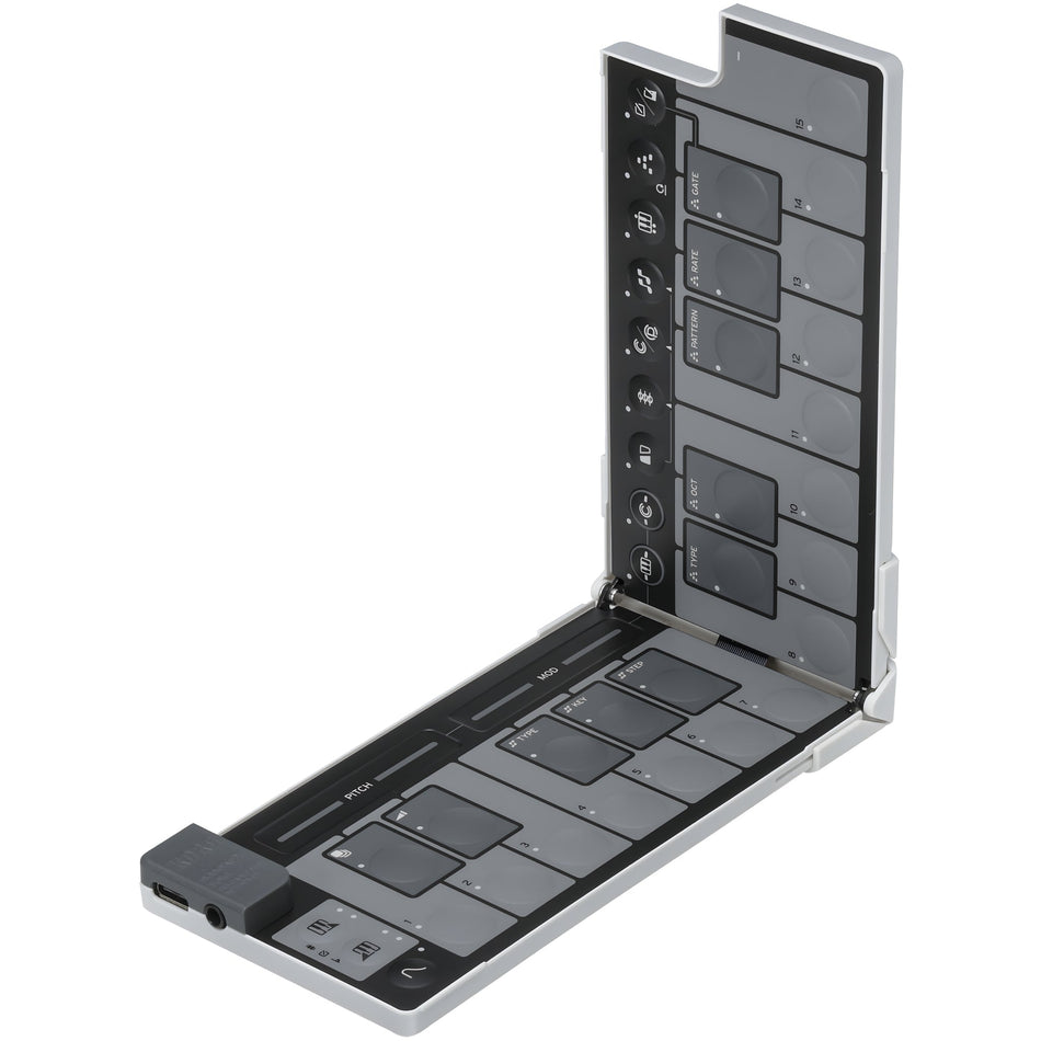 KORG nanoKEY Fold WHITE - Teclado maestro plegable. Blanco - Tempo Shop