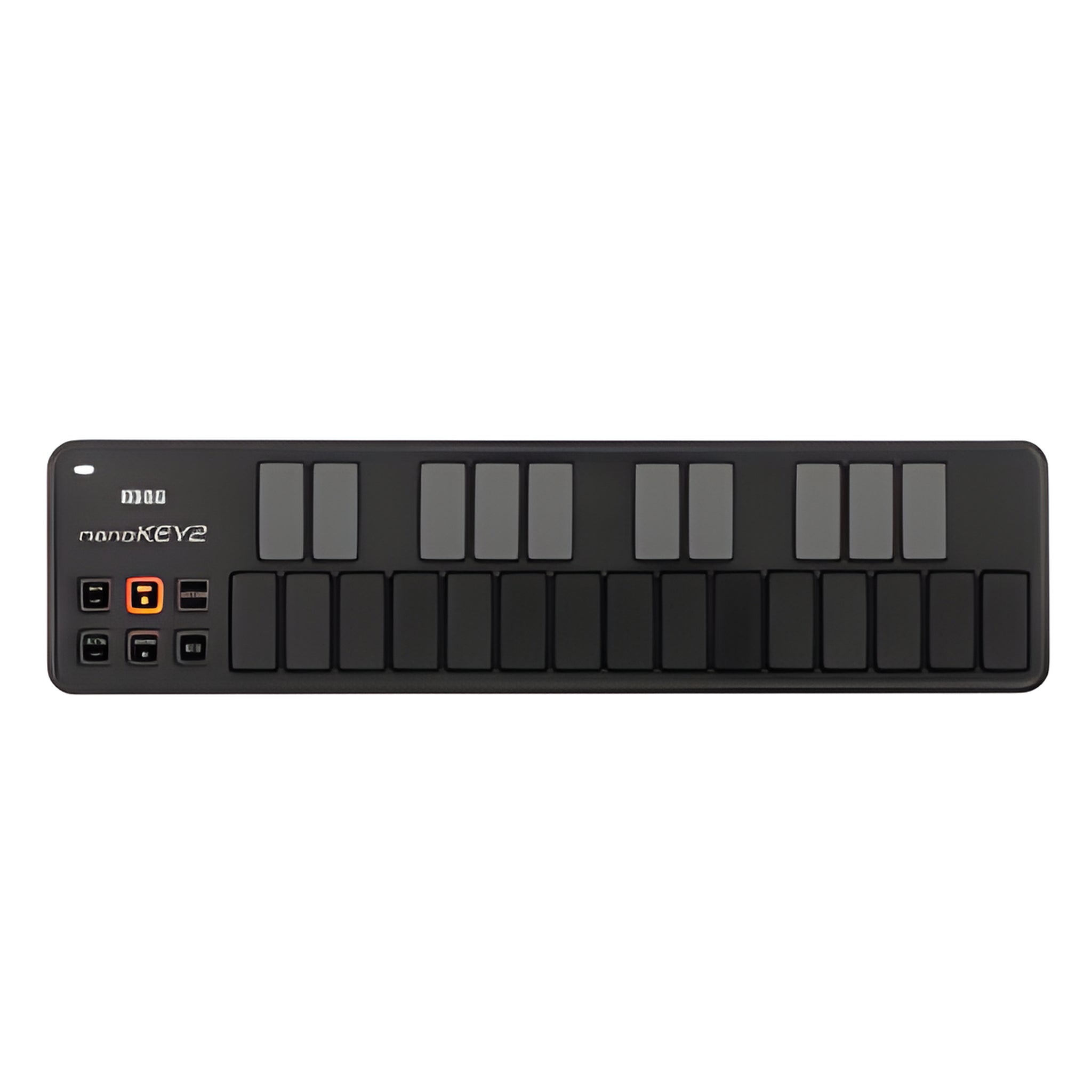 KORG nanoKEY2 BLACK - Controlador ultra fino alimentado por USB de 25 teclas. Negro - Tempo Shop