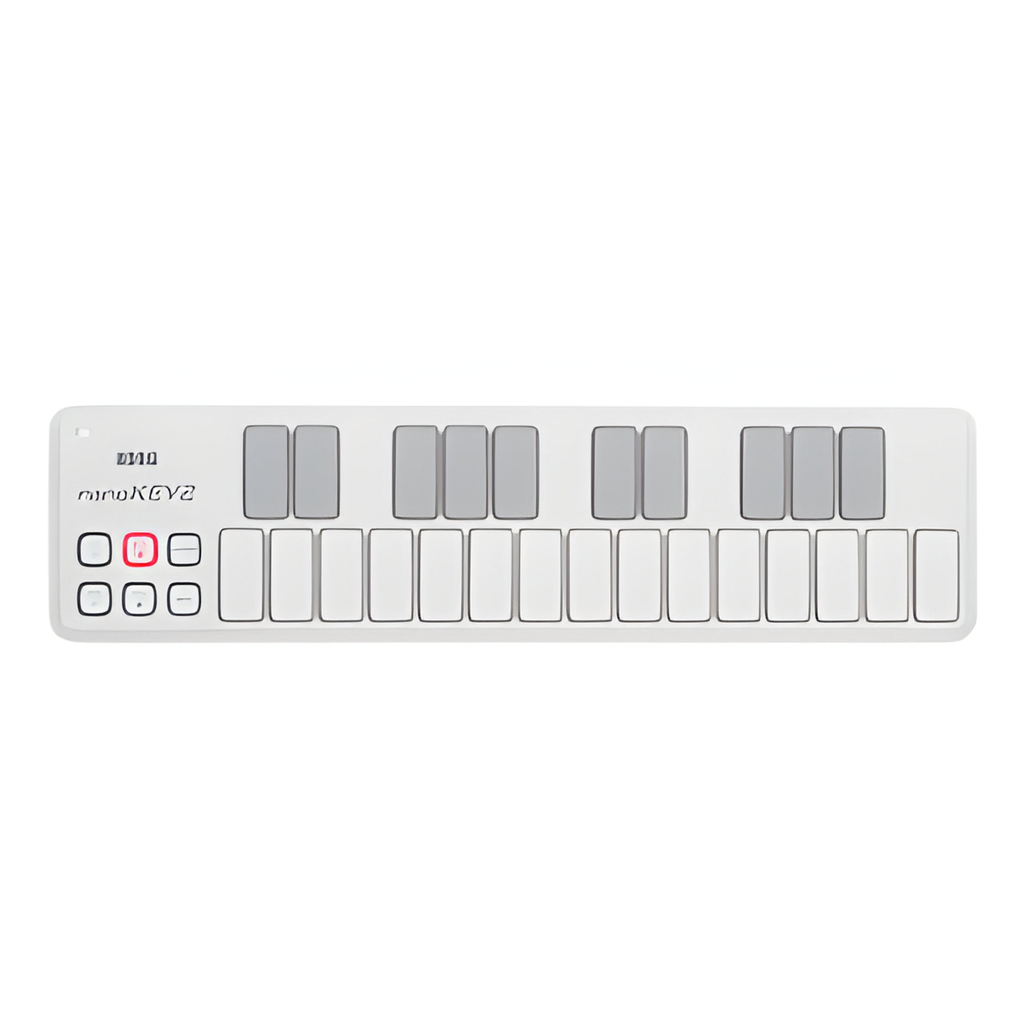 KORG nanoKEY2 WHITE - Controlador ultra fino alimentado por USB de 25 teclas. Blanco - Tempo Shop