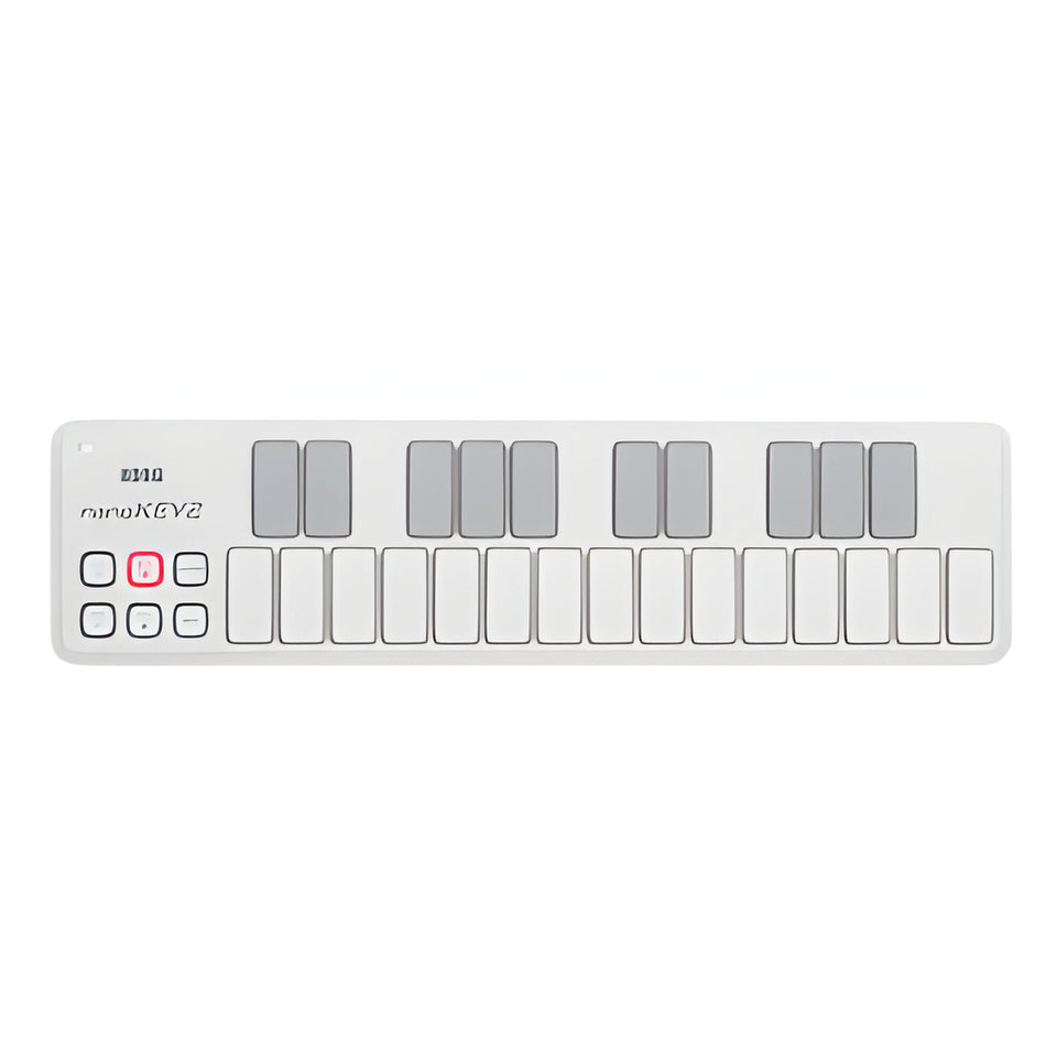 KORG nanoKEY2 WHITE - Controlador ultra fino alimentado por USB de 25 teclas. Blanco - Tempo Shop