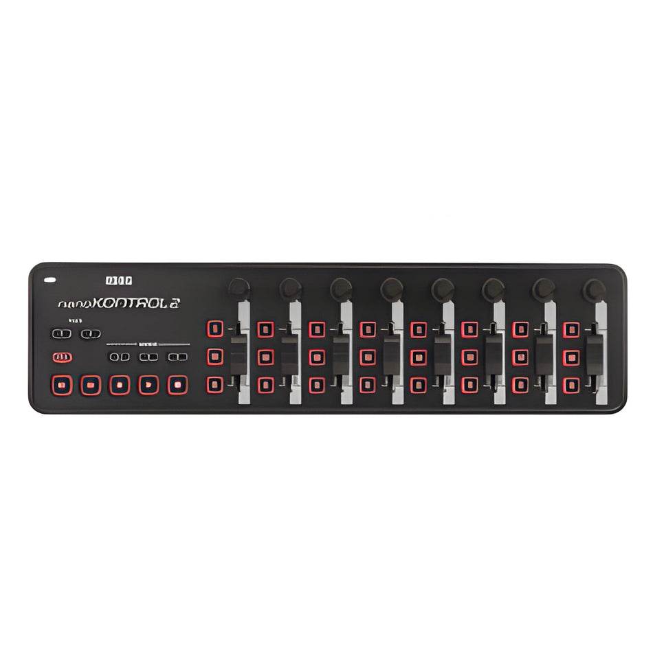 KORG nanoKONTROL2 BLACK - Controlador ultra fino alimentado por USB. Negro - Tempo Shop