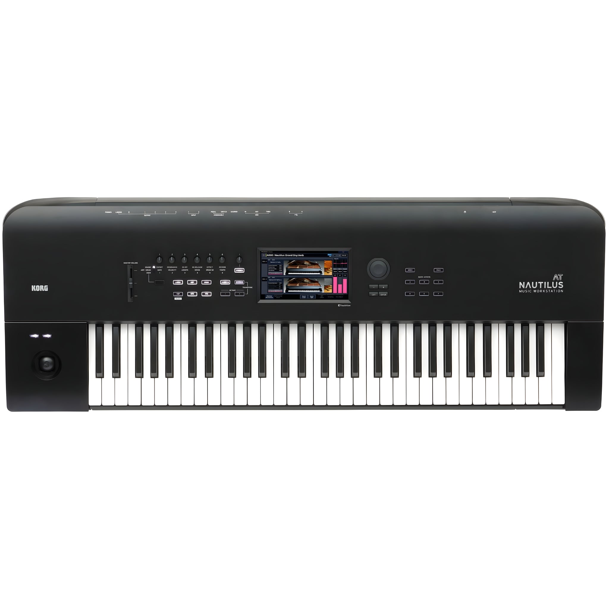 KORG NAUTILUS 61 AT - Teclado workstation profesional Aftertouch de 61 teclas - Tempo Shop