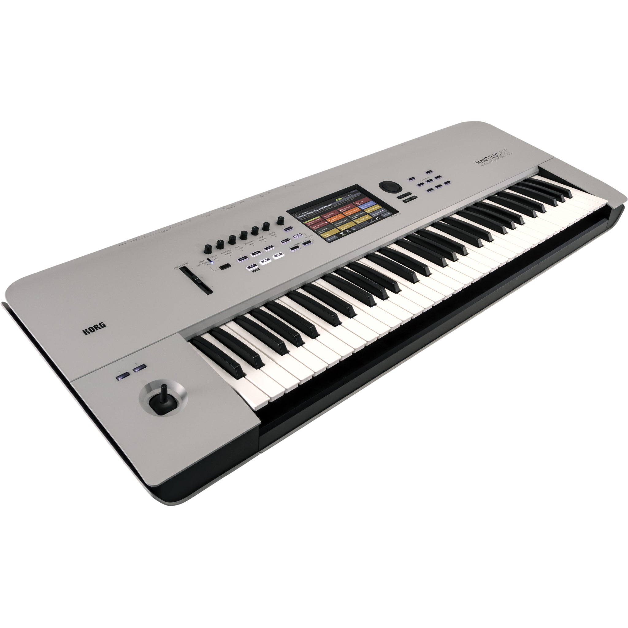 KORG NAUTILUS AT GRAY 61 - Teclado workstation profesional Aftertouch de 61 teclas. Gris - Tempo Shop