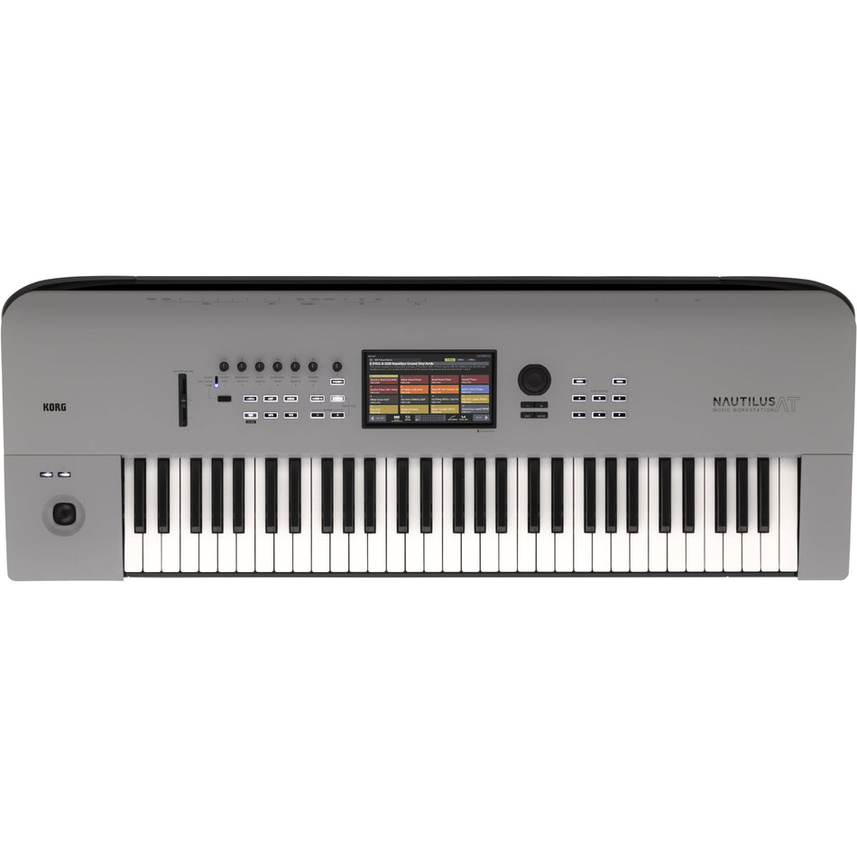 KORG NAUTILUS AT GRAY 61 - Teclado workstation profesional Aftertouch de 61 teclas. Gris - Tempo Shop