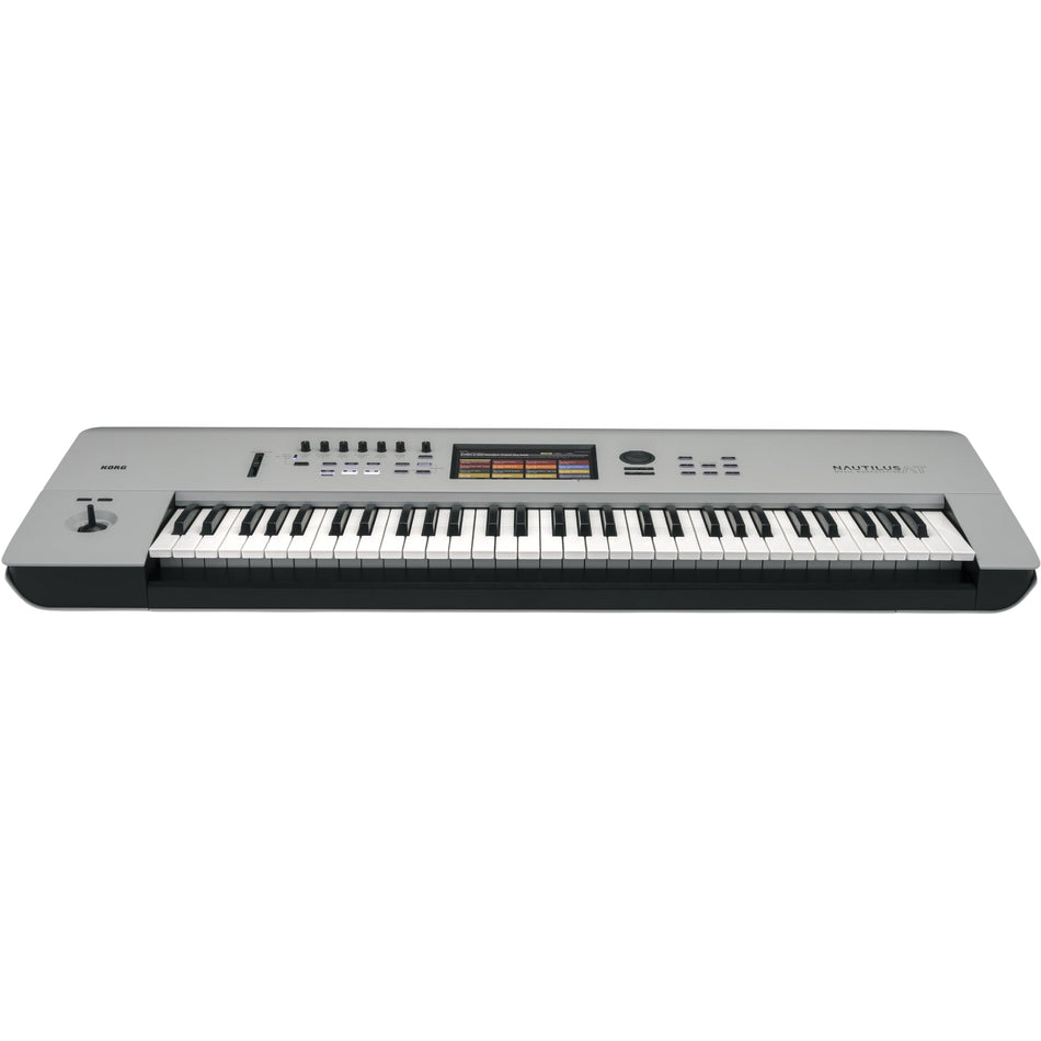 KORG NAUTILUS AT GRAY 61 - Teclado workstation profesional Aftertouch de 61 teclas. Gris - Tempo Shop
