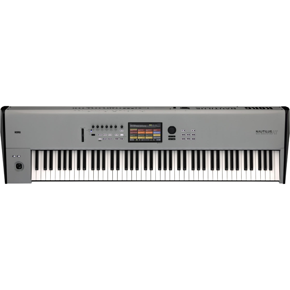 KORG NAUTILUS AT GRAY 88 - Teclado workstation profesional Aftertouch de 88 teclas. Gris - Tempo Shop