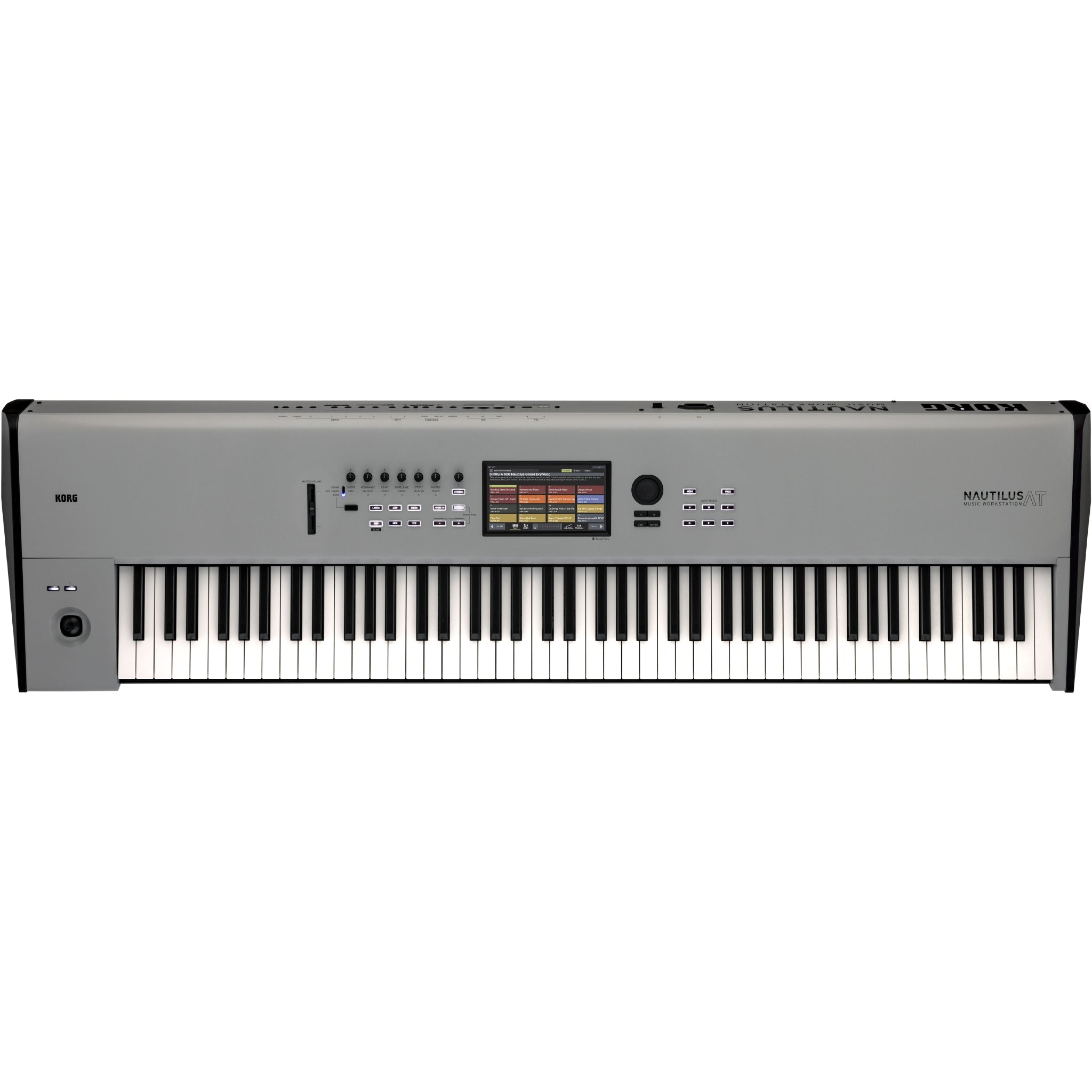 KORG NAUTILUS AT GRAY 88 - Teclado workstation profesional Aftertouch de 88 teclas. Gris - Tempo Shop