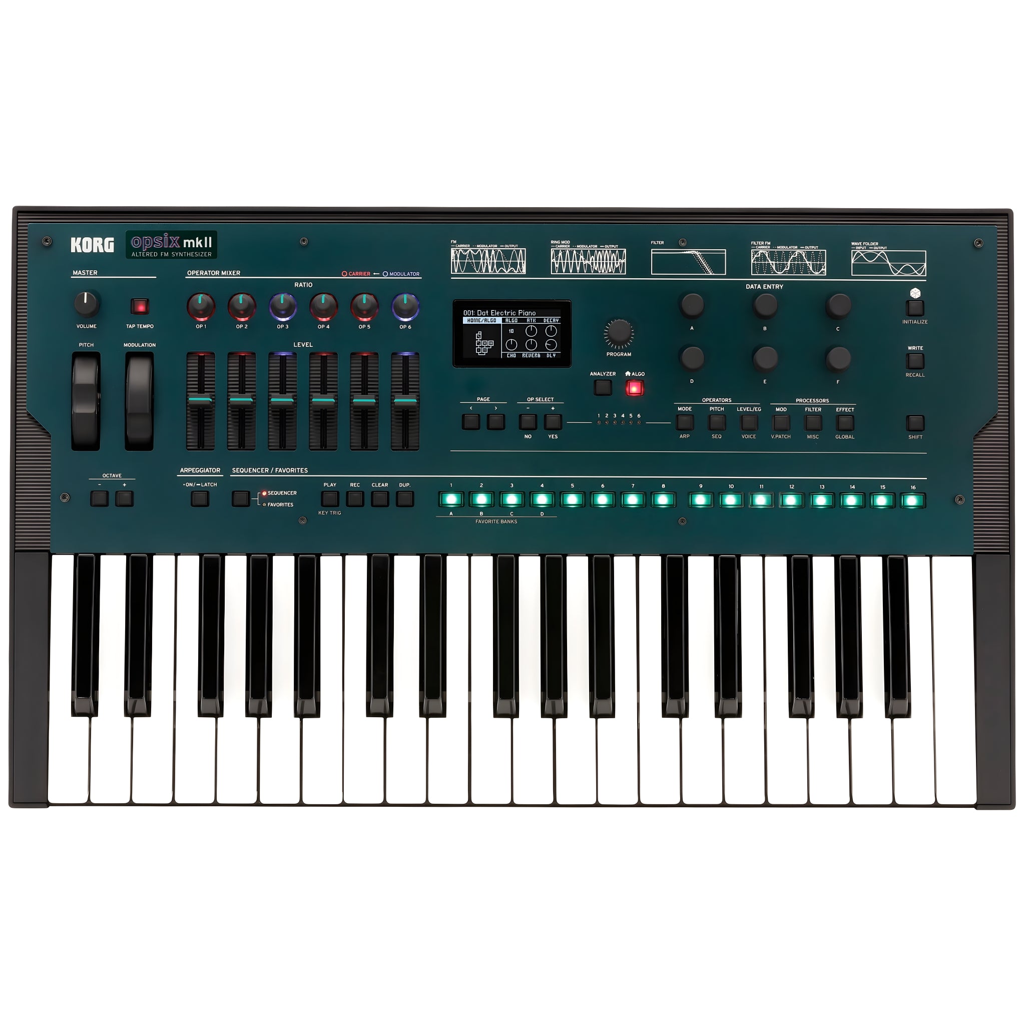 KORG OPSIX MKII - Teclado sintetizador profesional de 37 teclas - Tempo Shop
