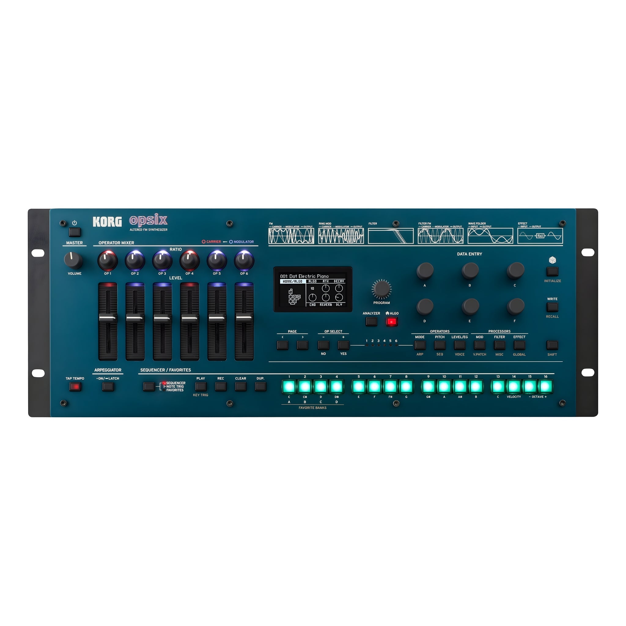 KORG OPSIX MODULE - Sintetizador digital - Tempo Shop