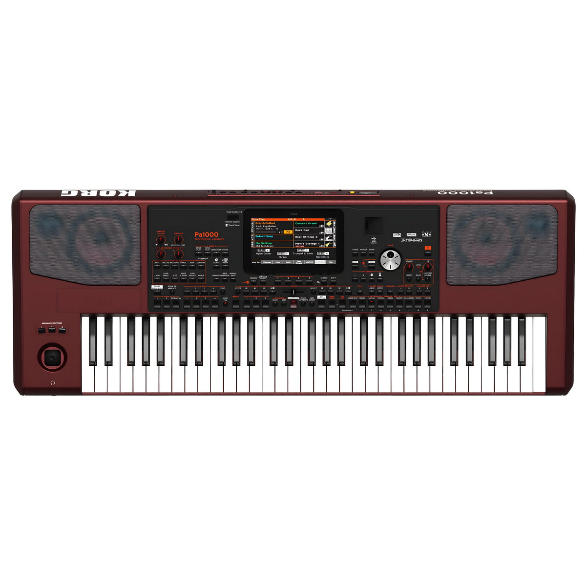 KORG PA1000 - Teclado de acompañamiento con altavoces de 61 teclas semicontrapesadas con Aftertouch - Tempo Shop