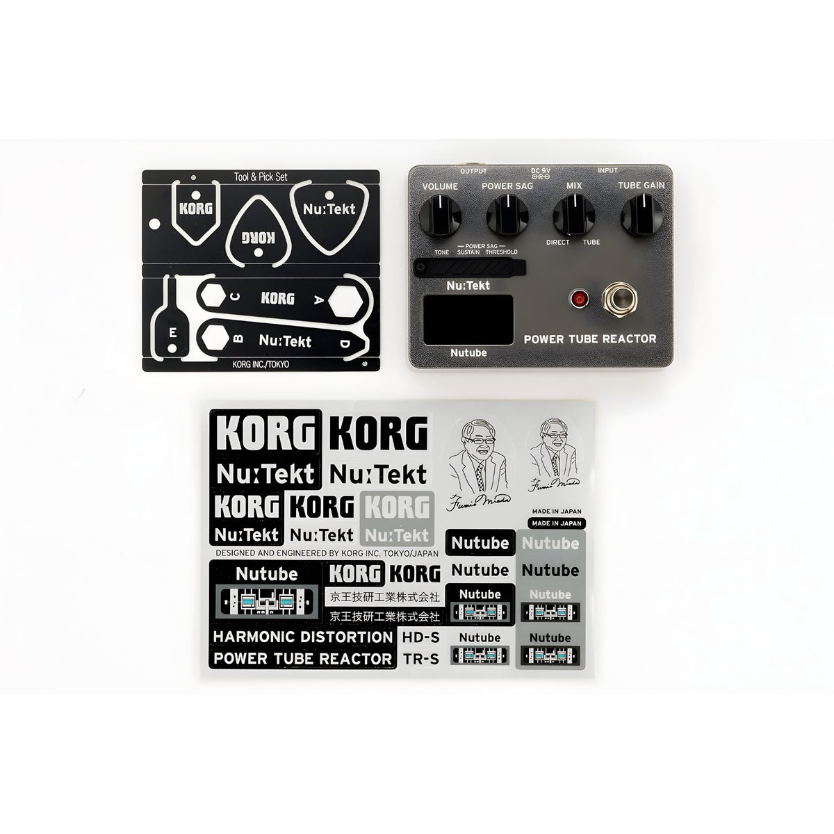 KORG POWER TUBE REACTOR NU:TEKT TR - S - Pedal de distorsión - Tempo Shop