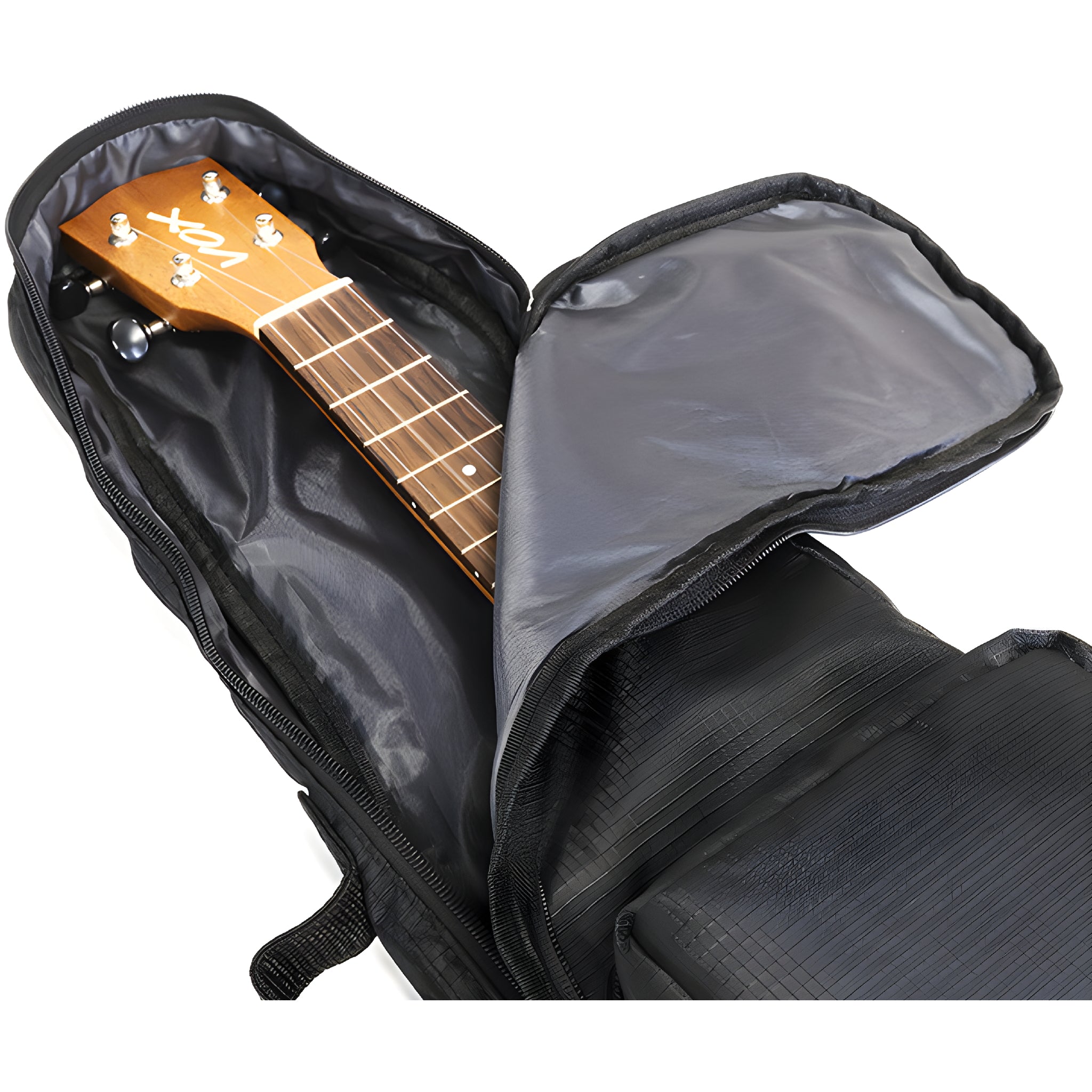 KORG SEQUENZ SCU - 60BKBK - Funda blanda protectora para ukeleles de pequeño tamaño (soprano y concierto) - Tempo Shop
