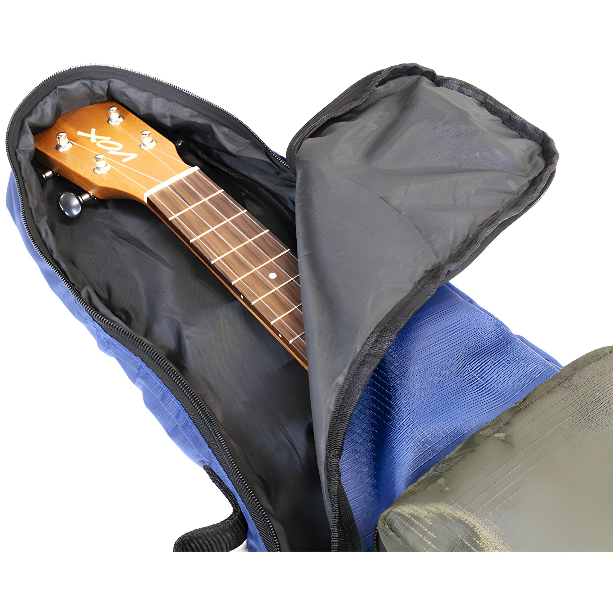 KORG SEQUENZ SCU - 60BLGR - Funda blanda protectora para ukeleles de pequeño tamaño (soprano y concierto) - Tempo Shop
